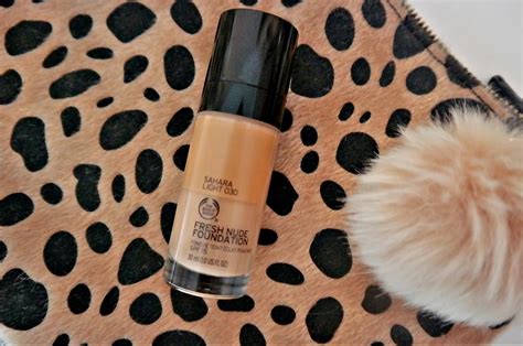 Pretty Mint Review The Body Shop Fresh Nude Foundation