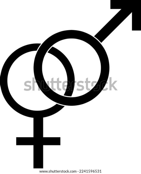 Male Female Sex Symbol Gender Icon Stock Vector Royalty Free