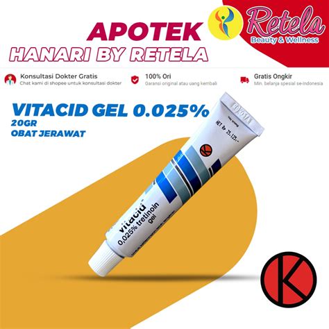 Jual Vitacid 0025 Gel 20 G Shopee Indonesia