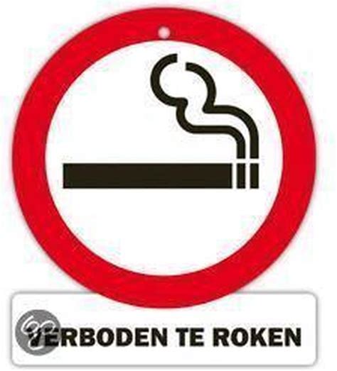 Watch Out Sign Verboden Te Roken Bol