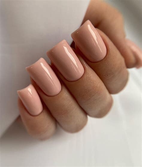 Chic Modern Nude Nail Art Designs For A Soft And Feminine Look