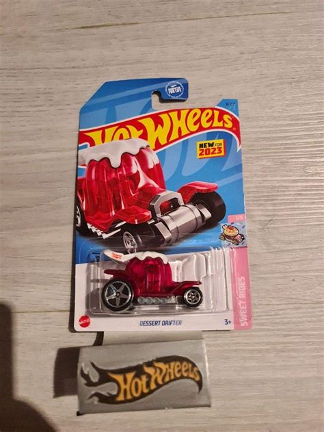 Hot Wheels Sweet Rides Dessert Drifter Long Card