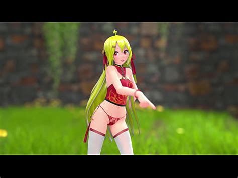 Chinese Girl M Hentai Undress Dancing Strip MMD D Blonde Hair CLIP XVIDEOS