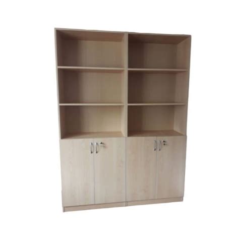Ma2 Estante Con Puertas Pinta Metal