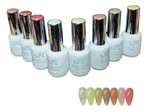 Gel Nude Lechoso Traslucido Pack De Pzas Env O Gratis