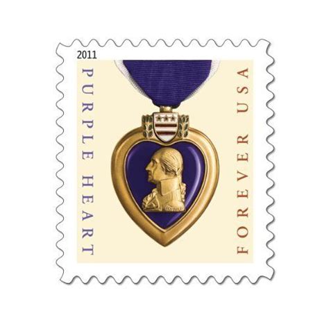Purple Heart Forever Stamp