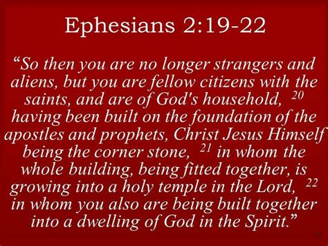 Finding Identity And Belonging In Ephesians 219 22