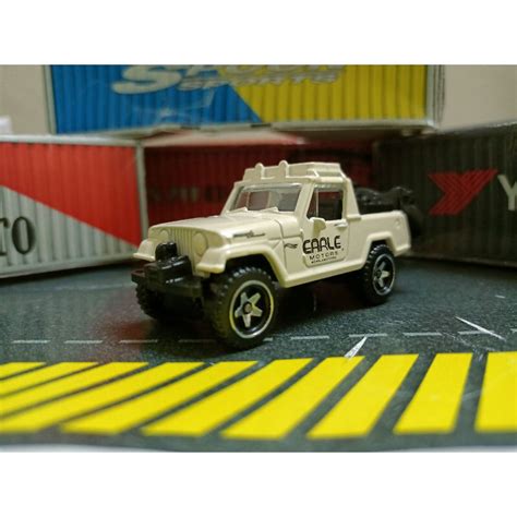 Hot Wheels Jeepster Commando White Shopee Malaysia
