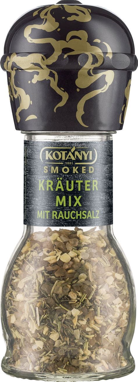 KOTÁNYI Kräuter-Mix mit geräuchertem Salz, 55 g - Kotanyi.at