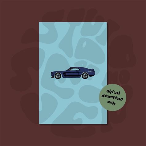 Hot Wheels Car Printable Etsy