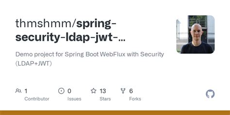 Github Thmshmmspring Security Ldap Jwt Example Demo Project For