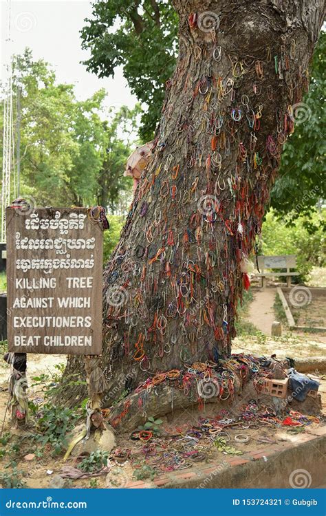 Killing Tree Killing Fields Cambodia Editorial Photo Cartoondealer