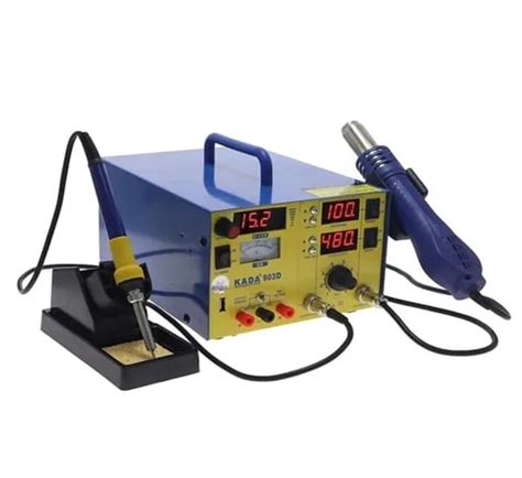 Kada D Kada D Digital Hot Air Gun Soldering Iron Smd Rework Station With Regulated Power