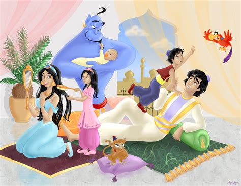 Aladdin's Little Family by AgiVega on DeviantArt