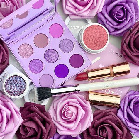 Makeup Just For Fun On Instagram “no Shrinking Violet 💜🌸 My Colourpopcosmetics Bundle Is Live