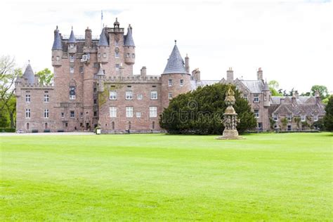 Glamis Castle Angus Scotland Editorial Image Image Of History