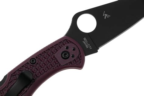 Spyderco Delica 4 Micro Melt Pd1 C11bgbkp Burgundy Sprint Run 2024