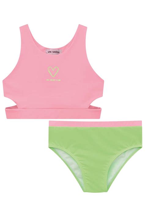 Bikini Color Block Minius