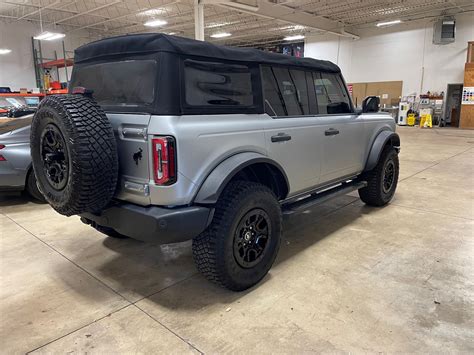 Iconic Silver Wildtrak Gets Ppf Stealth Wrap Bronco6g 2021 Ford