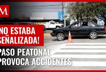 Tope sin señalética causa accidentes viales en Puebla VIDEO Grupo