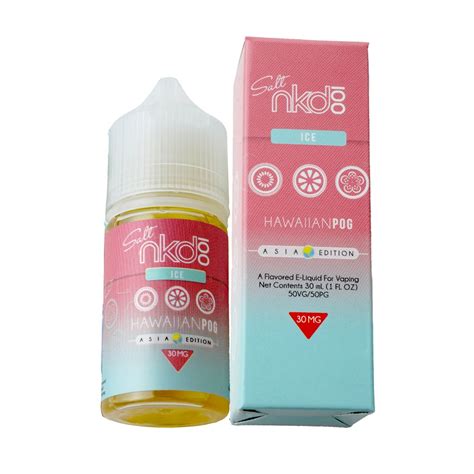 NAKED ICE SALT HAWAIIAN POG ML MG Vapehan