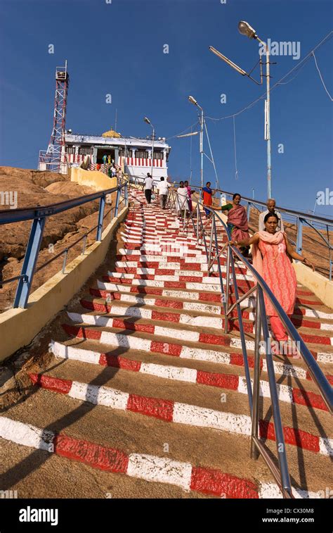 Trichy rock fort temple hi-res stock photography and images - Alamy