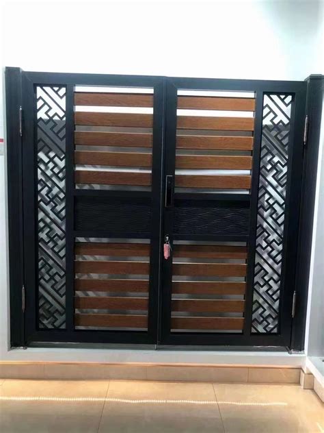Sliding Security Gate Aluminium Garden Slidingfence Driveway Gate For