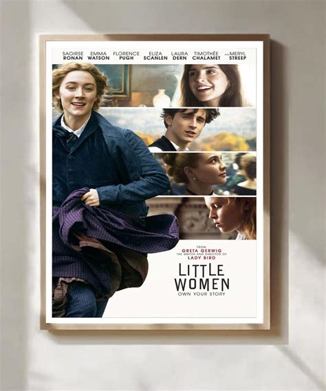 Little Women 2019 Movie Poster Film Poster Cinema Poster Etsy Uk