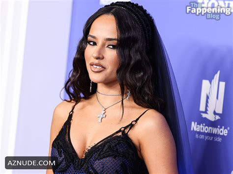 Becky G Sexy Shows Off Her Hot Legs And Cleavage At The 2023 Billboard Women In Music In