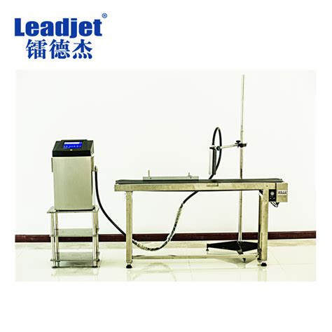 Leadjet V380 Ink Jet Printers Batch Expiry Date Pet Bottle Printing