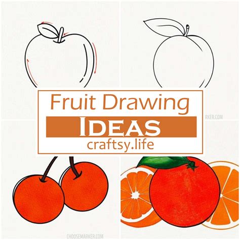 16 Fruit Drawing Ideas For Kids To Inspire Craftsy