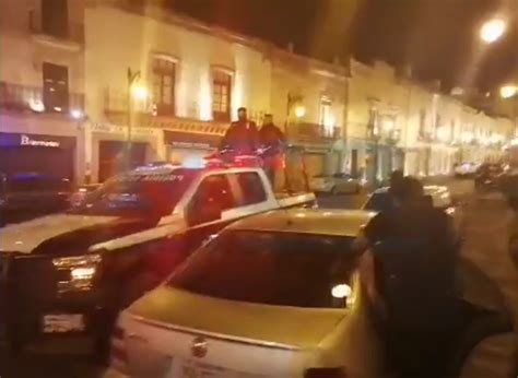 Balacera En Pleno Centro Hist Rico De Zacatecas Un Herido Por Arma De