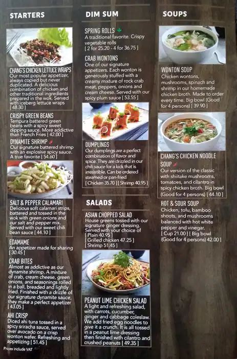 Pf Changs Dubai Authentic Chinese Food In Dubai City Centre Mirdif
