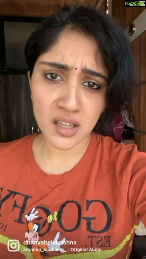 Dhanya Balakrishna Instagram Raja Rani Cinema Love Actor Gethu