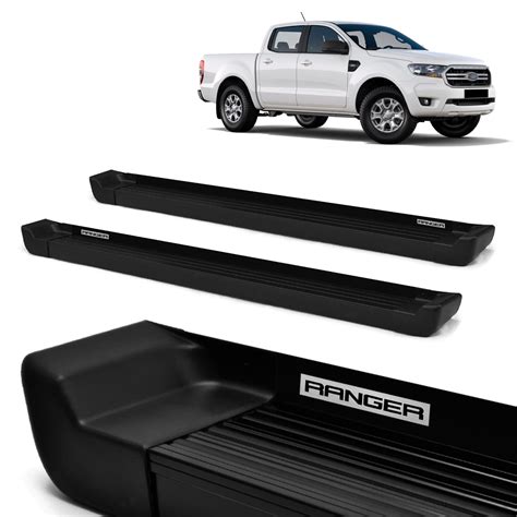 Estribo Ranger 2013 Cabine Dupla Prime Preto FRONT