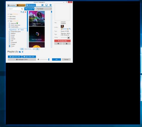 My Wallpaper Engine Laucher Looks Like This Does Anyone Have A Fix I