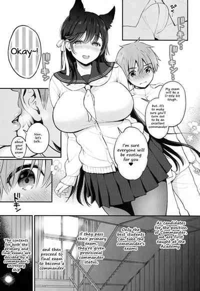 Atago No Ecchi Na Shikikan Shiken Nhentai Hentai Doujinshi And Manga