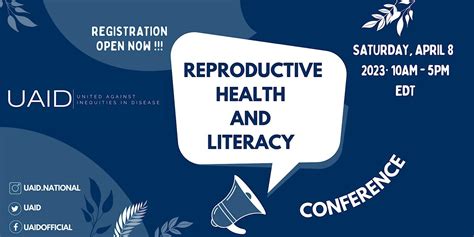 Uaid Conference 2023 Reproductive Health And Literacy 8 April 2023