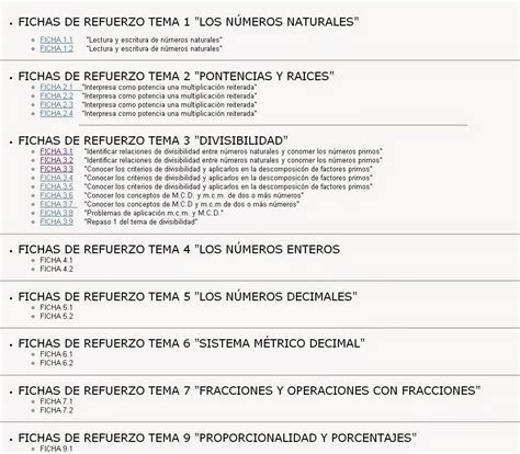 Lista Foto Fichas De Refuerzo Y Ampliacion Matematicas Primaria