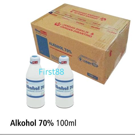 Jual ALKOHOL 70 100 Ml ONEMED ALCOHOL 70 100ml ONEMED 100ml