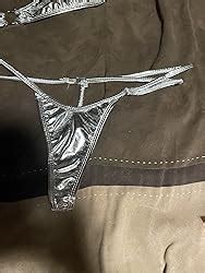 Amazon EVAbaby PU Leather Mini Micro Bikini Set Piece Swimwear