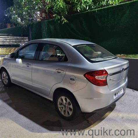 Silver 2016 Ford Figo Aspire Titanium Plus 1 5 TDCi 76 000 Kms Driven