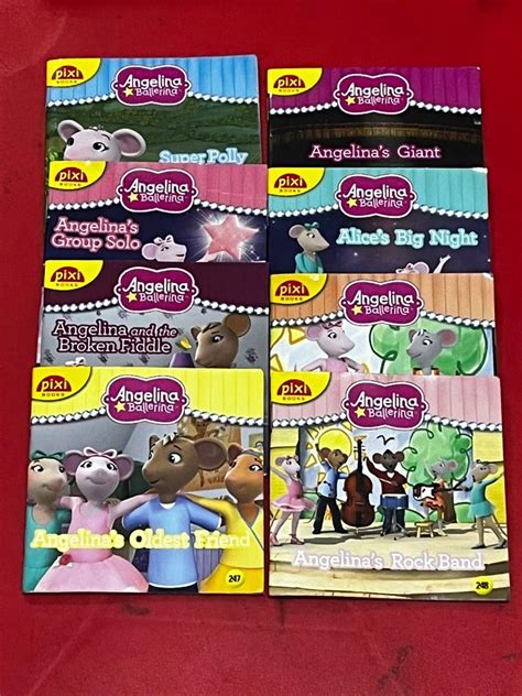 Angelina Ballerina books, Hobbies & Toys, Books & Magazines, Children's ...