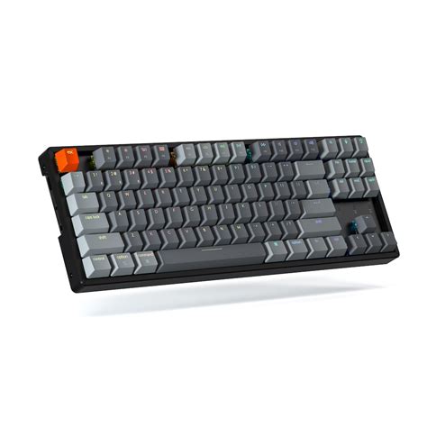 Tastatura Mecanica Gaming Keychron K Aluminum Hot Swappable Tkl Gateron Optical Brown Switch