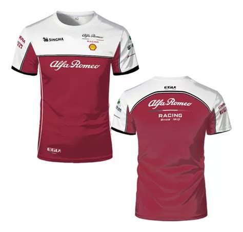 Camiseta Alfa Romeo F1 Racing Car 2022 Cuotas sin interés