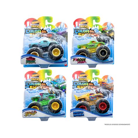 Hot Wheels Monster Trucks Color Shifters À Escolha Mattel Shopee Brasil