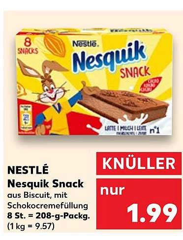 Nestlé Nesquik Snack Angebot bei Kaufland 1Prospekte de