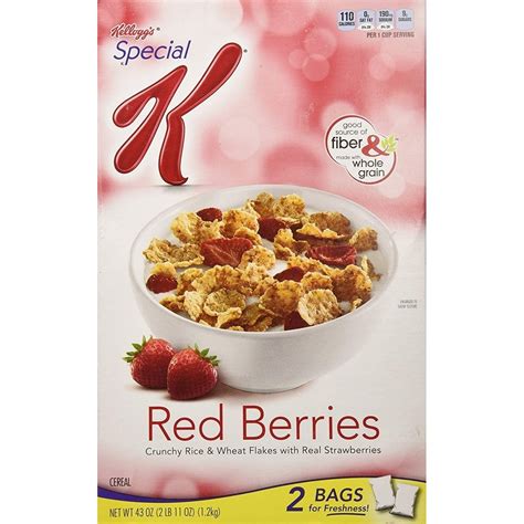 Kellogg S Special K Twin Pack Red Berries 43 Total Ounces Walmart