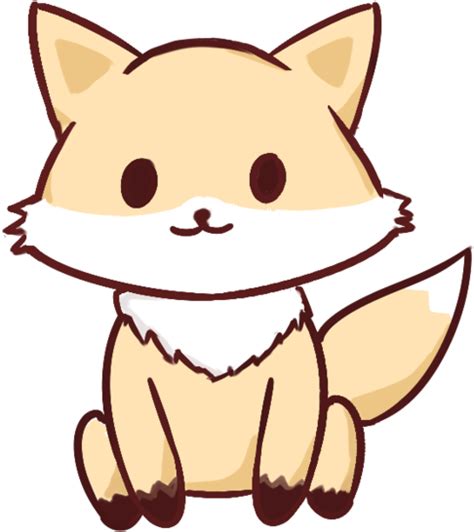 Kawaii Fox Png Free Png Image