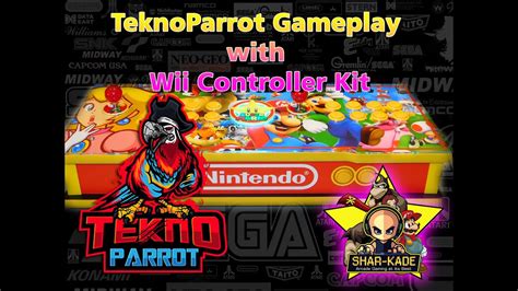 TeknoParrot Gameplay With Wii Controller Kit YouTube